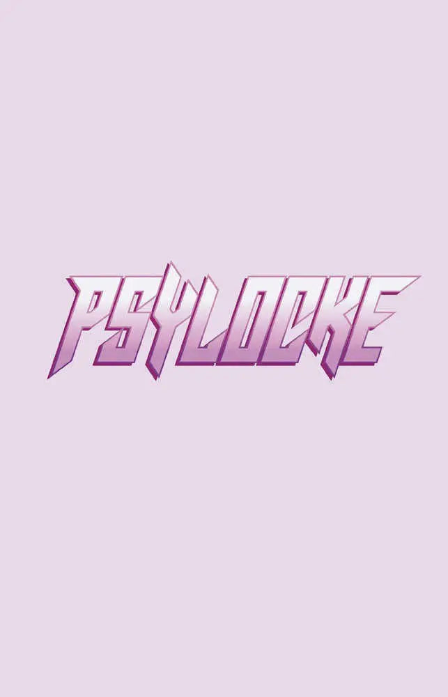 Psylocke #1 Logo Variant Marvel Comics