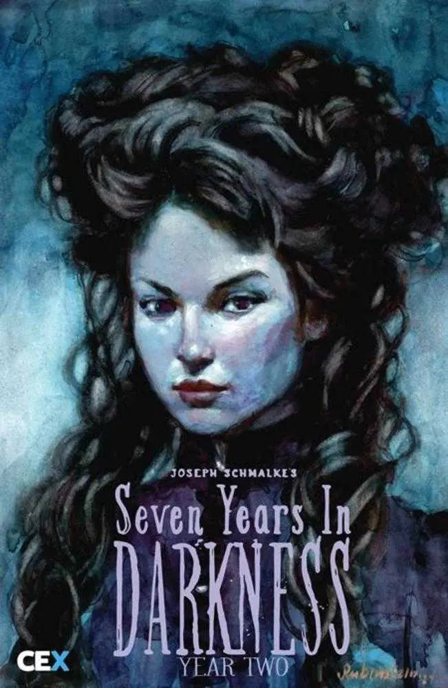 Seven Years In Darkness Year Two #4 (Of 4) Cover C 1 in 10 Josef Rubenstein Card Stock Variant CEX Publishing