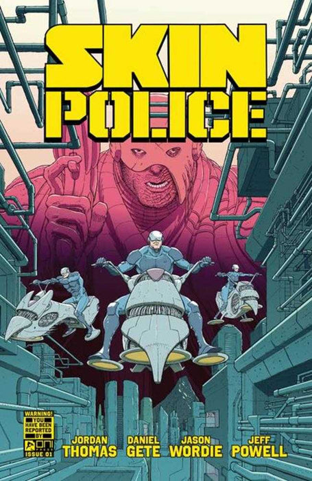 Skin Police #1 (Of 4) Cover B Nick Pitarra Variant (Mature) Oni Press