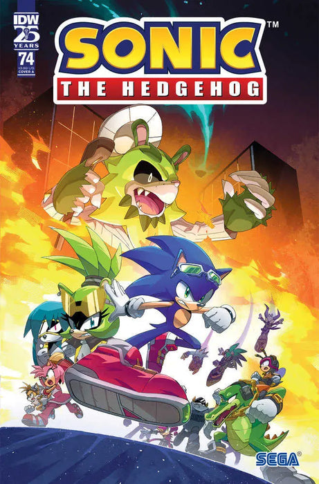 Sonic The Hedgehog #74 Cover A (Arq) IDW Publishing