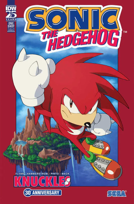 Sonic The Hedgehog: Knuckles' 30th Anniversary Special Cover A (Hammerstrom) IDW Publishing