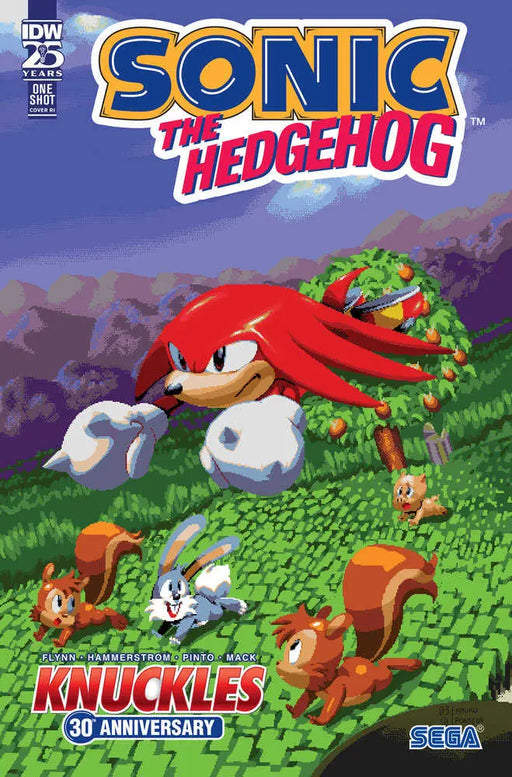 Sonic The Hedgehog: Knuckles' 30th Anniversary Special Variant Ri (10) (Fonseca) IDW Publishing