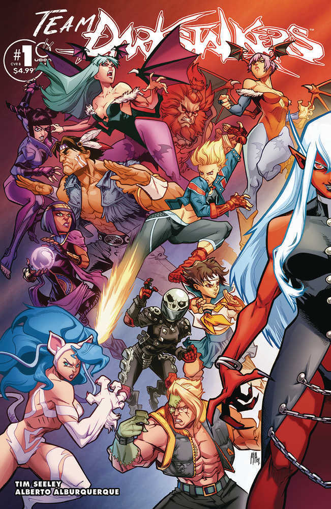 Team Darkstalkers #1 Cover B Alburquerque Udon Entertainment