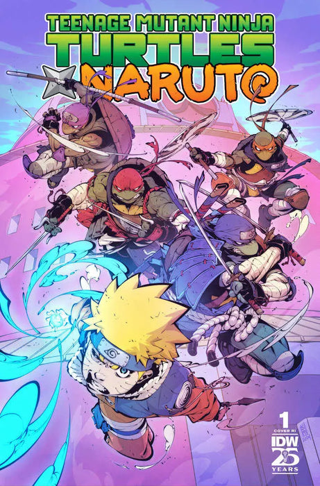 Teenage Mutant Ninja Turtles X Naruto #1 Variant Ri (50) (Jacinto) IDW Publishing