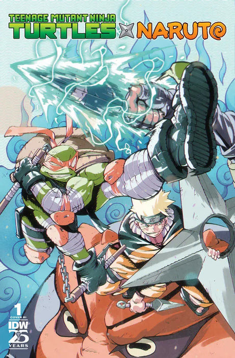 Teenage Mutant Ninja Turtles X Naruto #1 Variant Ri (75) (Ortiz) IDW Publishing