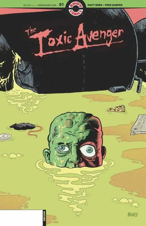 Toxic Avenger #1 (Of 5) Cover B 3 Copy Matt Bors Unlock Variant (Mature) Ahoy Comics