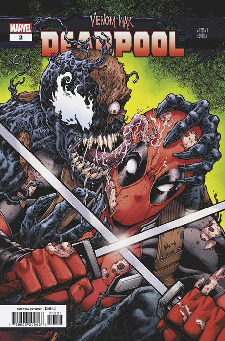 Venom War: Deadpool #2 Todd Nauck Variant [Vw] Marvel Comics