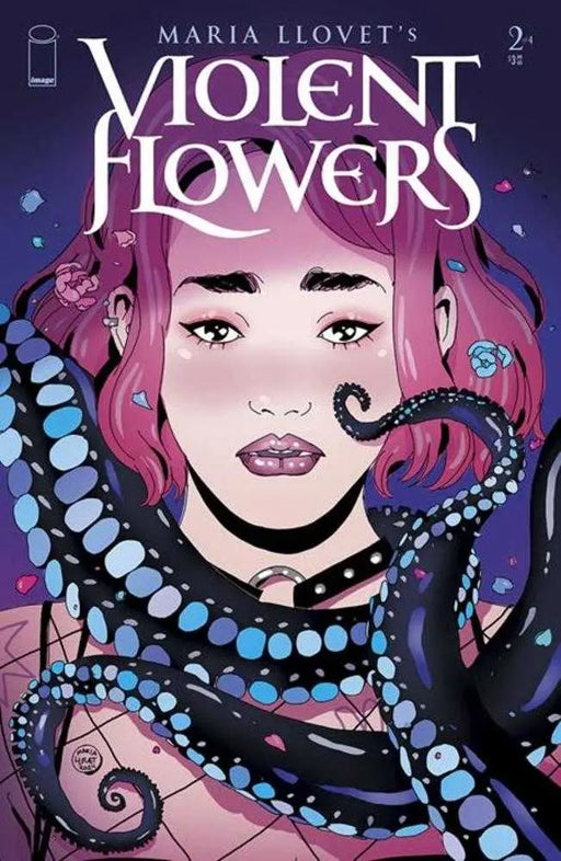 Violent Flowers #2 (Of 4) Cover B Maria Llovet Tentacle Variant (Mature) Image Comics