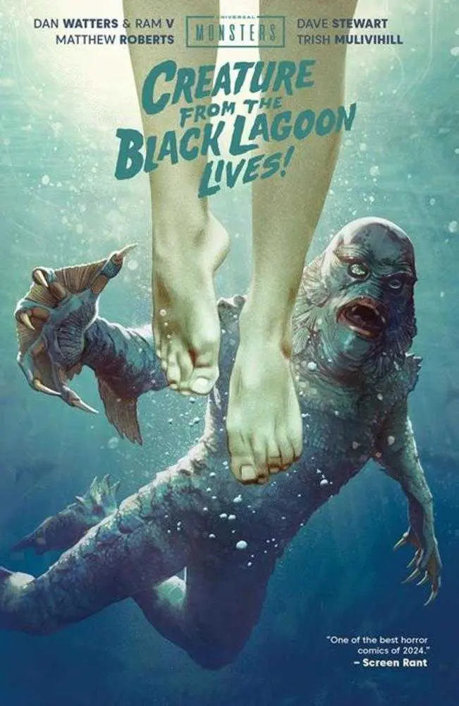 Universal Monsters Creature From The Black Lagoon Lives Hardcover Direct Market Exclusive Joshua Middleton Cover Image Comics