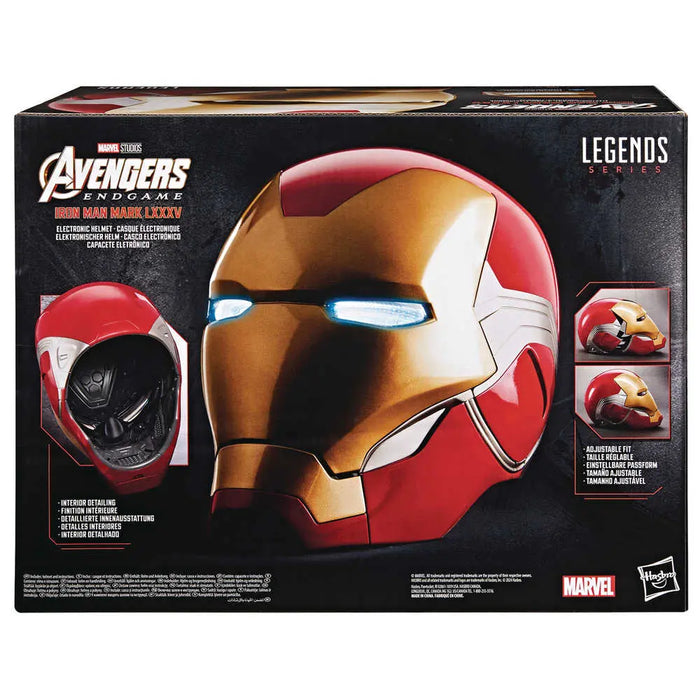 Avengers Legends Gear Iron Man Mk85 Elec Helmet Hasbro