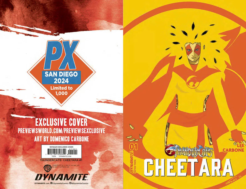 Sdcc 2024 Thundercats Cheetara #1 Previews Exclusive Variant Edition Dynamite Entertainment