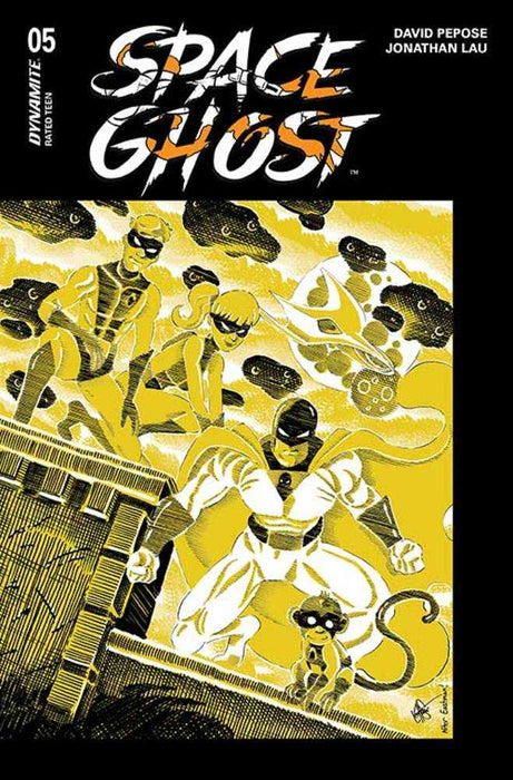 Space Ghost #5 Cover N Foc Haeser Homage Dynamite Entertainment