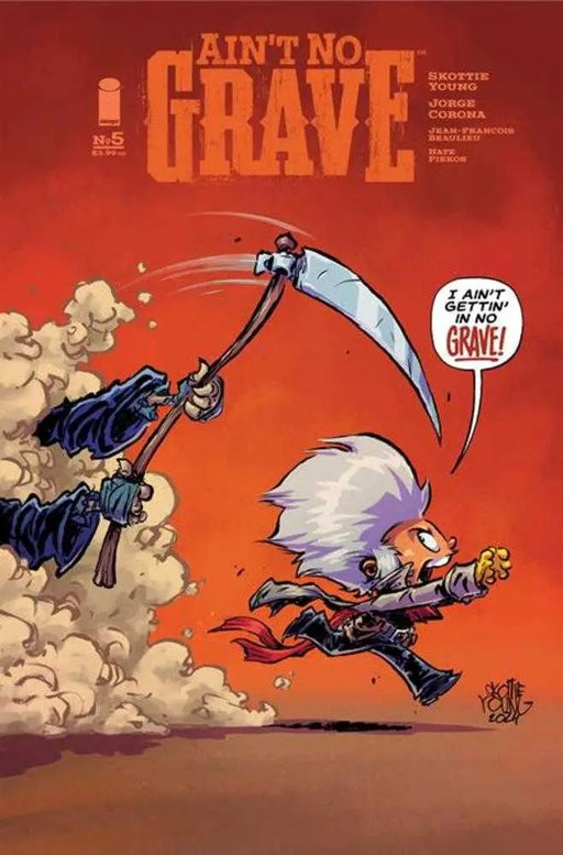 Aint No Grave #5 (Of 5) Cover B 1 in 25 Skottie Young Variant (Mature) Image Comics