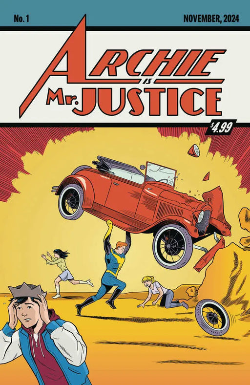 Archie Is Mr Justice #1 (Of 4) Cover C Matt Talbot Archie Comics