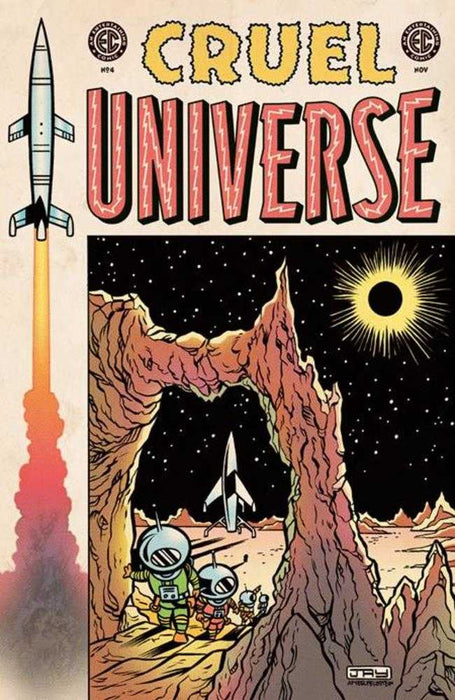 EC Cruel Universe #4 (Of 5) Cover C 1 in 10 Jay Stephens EC Homage Variant Oni Press