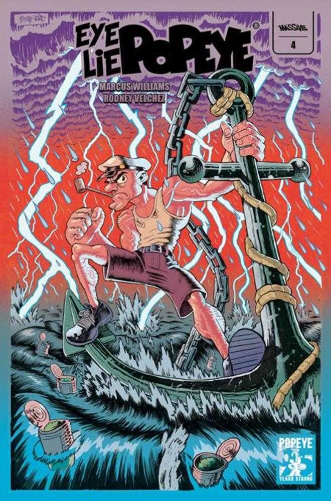 Eye Lie Popeye #4 Cover B Jake Smith Variant Massive Publishing