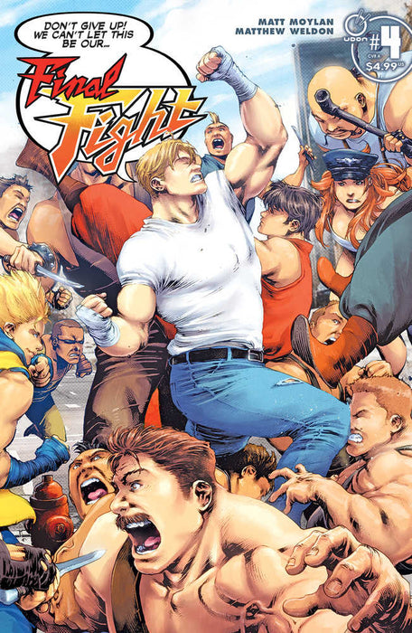 Final Fight #4 (Of 4) Cover A Weldon Udon Entertainment