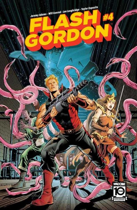 Flash Gordon #4 Cover A Will Conrad Mad Cave Studios