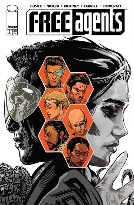 Free Agents #5 Cover A Stephen Mooney Image Comics