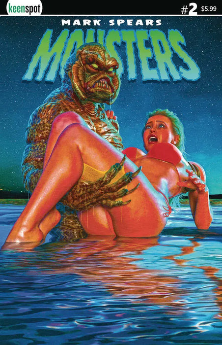 Mark Spears Monsters #2 Cover C Creature Feature Keenspot Entertainment