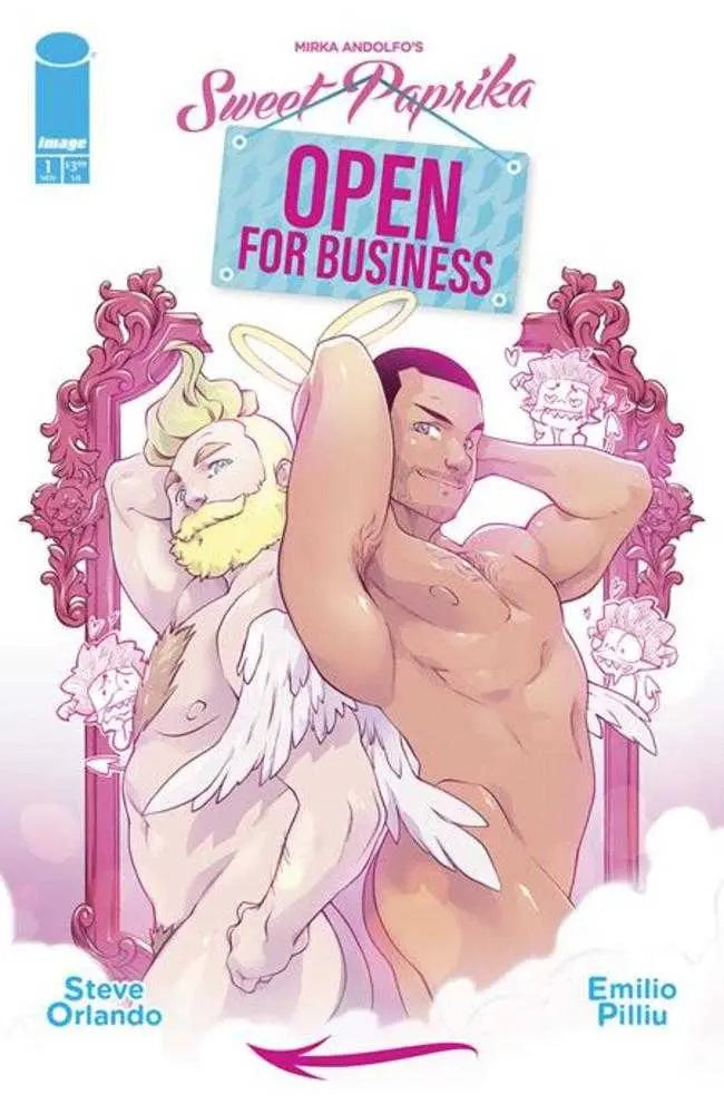 Mirka Andolfos Sweet Paprika Open For Business #1 (Of 5) Cover E Emilio Pilliu Hot Cover Polybagged Variant (Mature) Image Comics