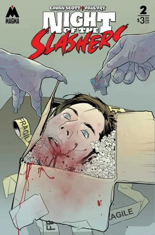 Night Of The Slashers #2 Cover A Paul Fry (Mature) Magma Comix