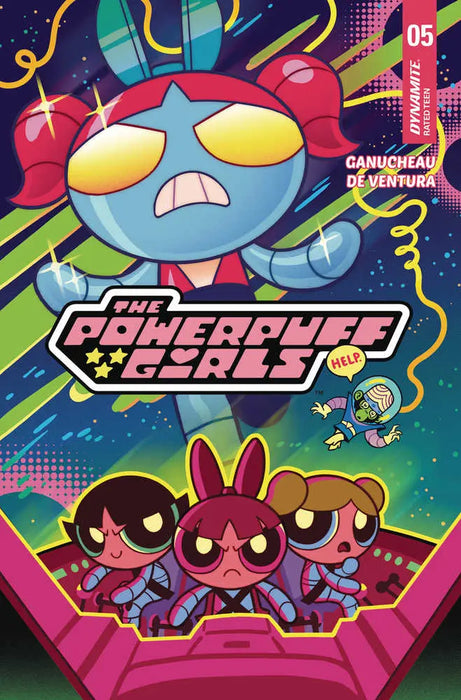 Powerpuff Girls #5 Cover A Ganucheau Dynamite Entertainment