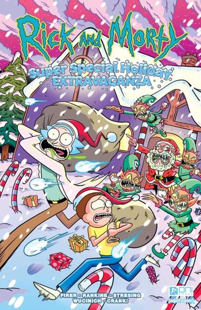 Rick And Morty Super Special Holiday Extravaganza #1 (One Shot) Cover C Marc Ellerby Variant (Mature) Oni Press