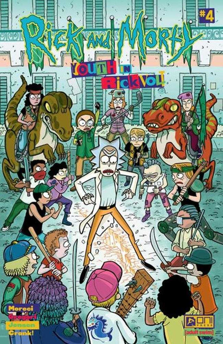 Rick And Morty Youth In Rickvolt #4 (Of 4) Cover A Tony Gregori (Mature) Oni Press