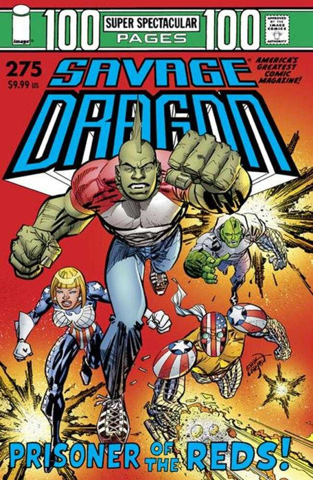 Savage Dragon #275 Cover A Erik Larsen (Mature) Image Comics