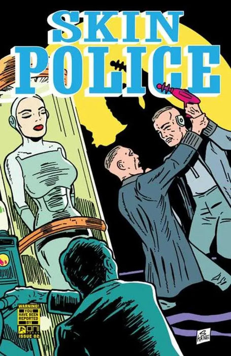 Skin Police #2 (Of 4) Cover C Inc 1:20 Shaky Kane Golden Age Variant (Mature) Oni Press
