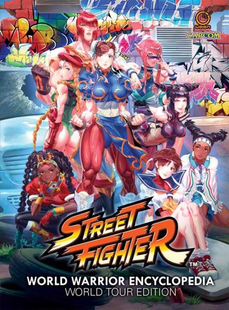 Street Fighter World Warrior Encyclopedia World Tour Edition Hardcover Udon Entertainment