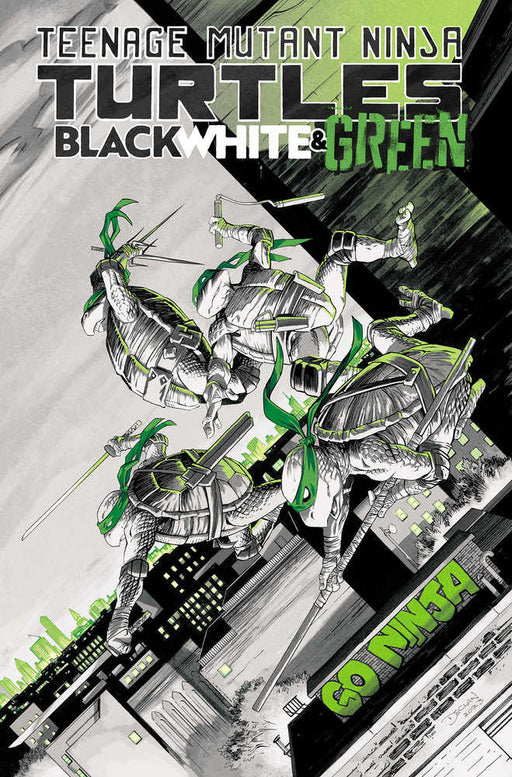 Teenage Mutant Ninja Turtles: Black, White, And Green IDW Publishing