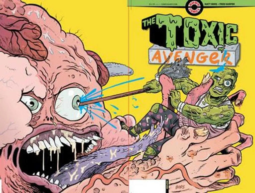 Toxic Avenger #2 (Of 5) Cover B 3 Copy Matt Bors Wraparound Unlock Variant (Mature) Ahoy Comics