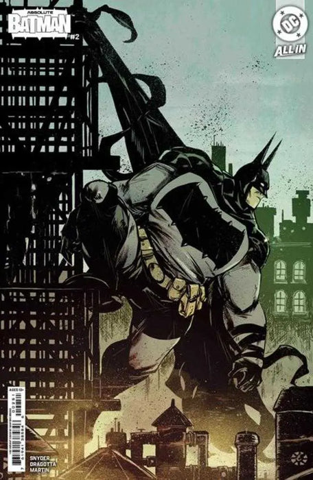 Absolute Batman #2 Cover E 1 in 50 Sanford Greene Card Stock Variant DC Comics