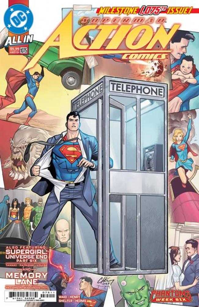 Action Comics #1075 Cover A Clayton Henry DC Comics