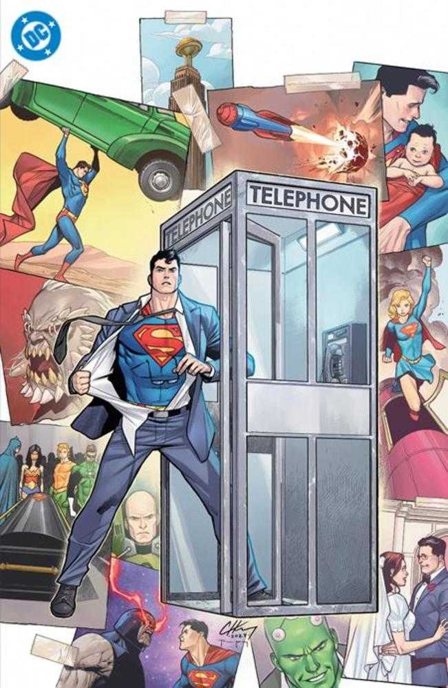 Action Comics #1075 Cover F Clayton Henry Foil Variant DC Comics