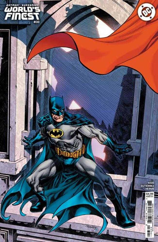 Batman Superman Worlds Finest #33 Cover B Tom Raney Card Stock Variant DC Comics