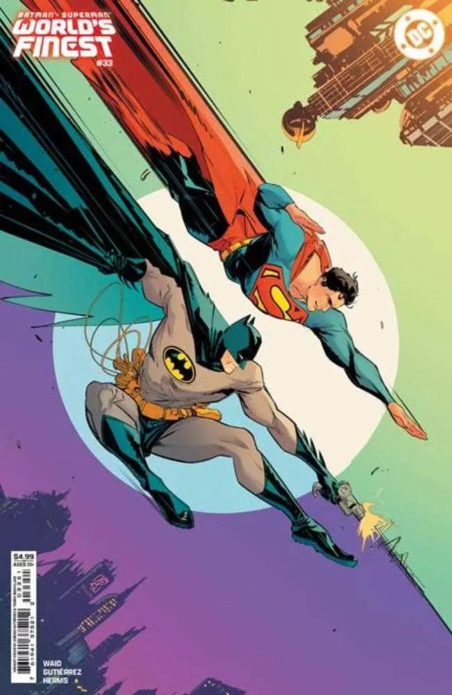 Batman Superman Worlds Finest #33 Cover C Adrian Gutierrez Card Stock Variant DC Comics