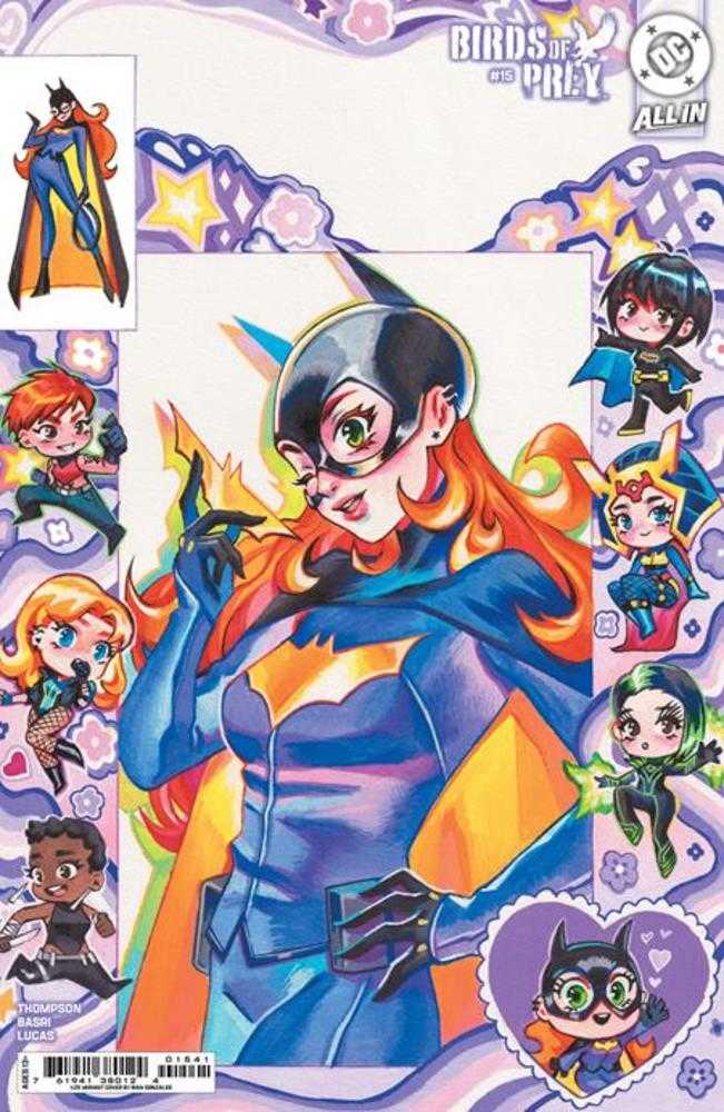 Birds Of Prey #15 Cover D 1 in 25 Rian Gonzales Card Stock Variant DC Comics