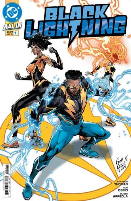 Black Lightning #1 Cover A Fico Ossio DC Comics