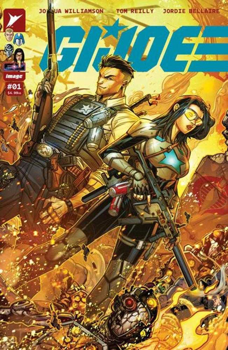 G.I. Joe #1 Cover K 1 in 100 Jonboy Meyers Foil Variant Image Comics