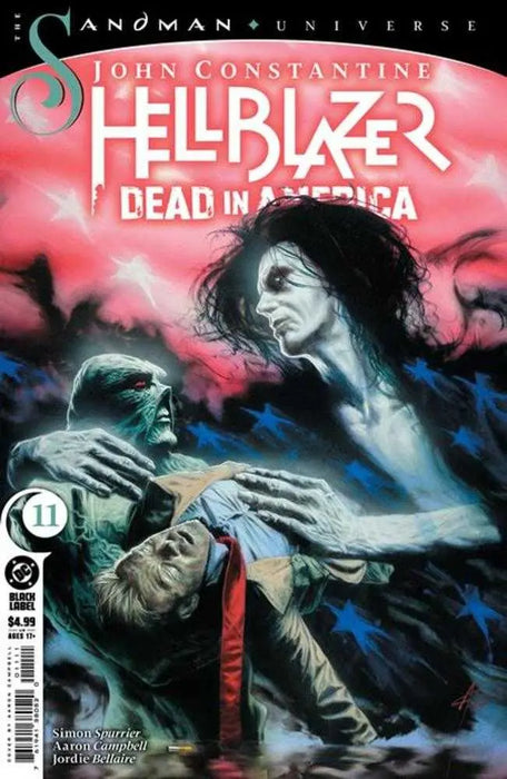 John Constantine Hellblazer Dead In America #11 (Of 11) Cover A Aaron Campbel (Mature) DC Comics