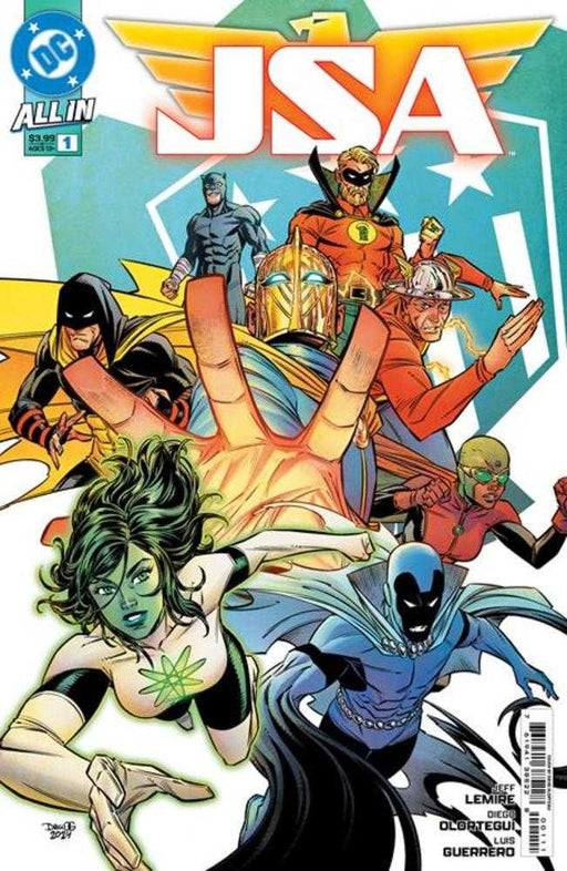 Jsa #1 Cover A Diego Olortegui DC Comics