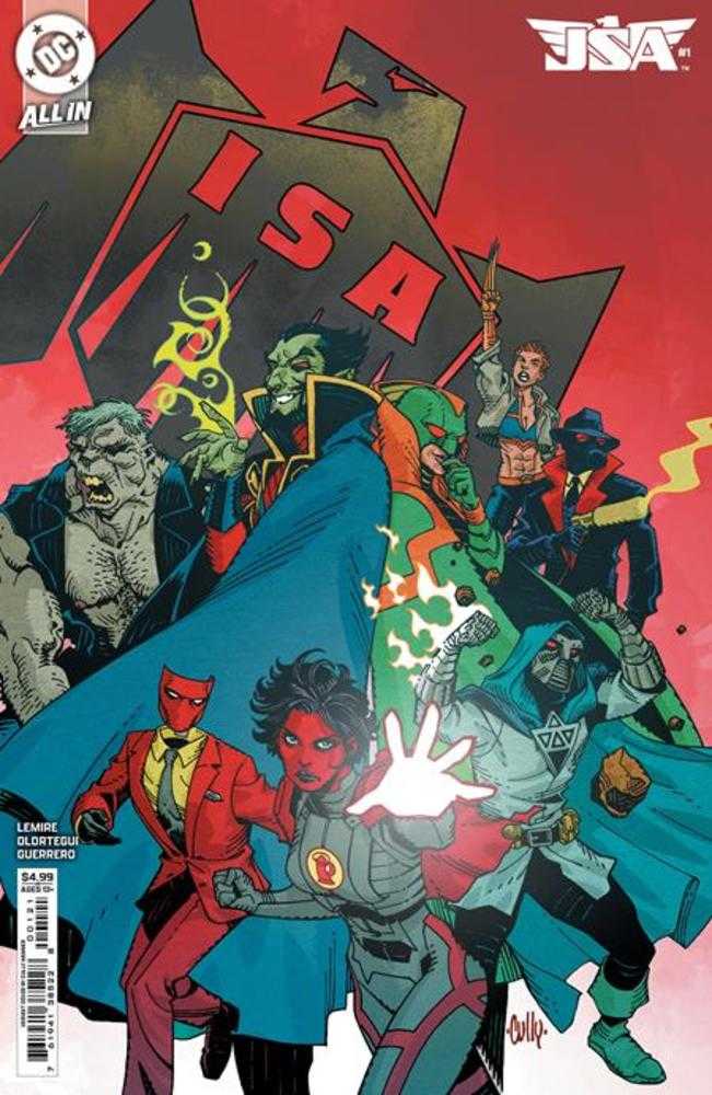 Jsa #1 Cover B Cully Hamner Card Stock Variant DC Comics