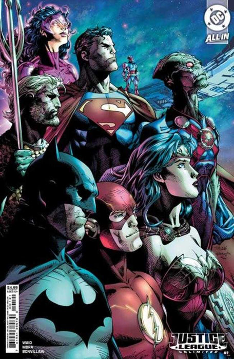 Justice League Unlimited #1 Cover B Jim Lee Card Stock Variant DC Comics