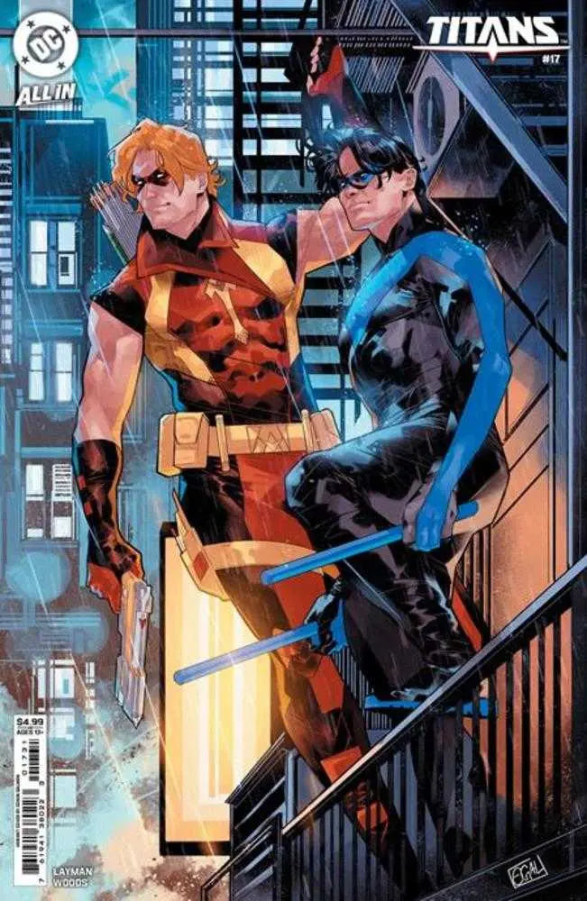 Titans #17 Cover C Edwin Galmon Card Stock Variant DC Comics