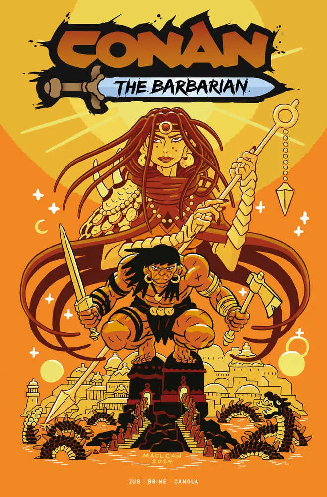 Conan the Barbarian #18 Cover D Mcclean (Mature) Titan Comics