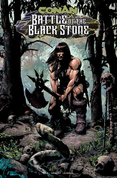 Conan the Barbarian Battle Black Stone #4 (Of 4) Cover A Nachlik ( Titan Comics