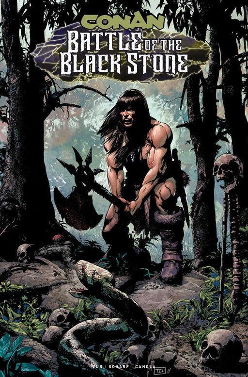 Conan the Barbarian Battle Black Stone #4 (Of 4) Cover A Nachlik ( Titan Comics